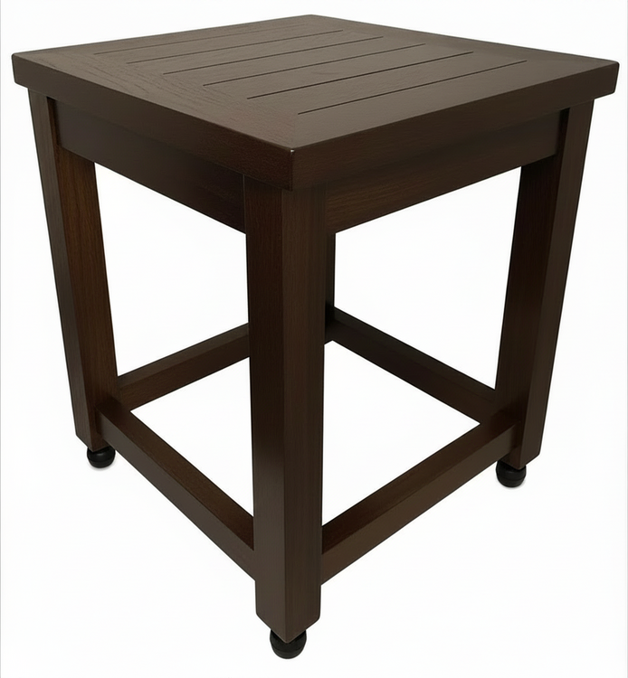 SE-Handcrafted Outdoor / Indoor End Table 19.0" x 18.0" Top 22.0 Height
