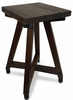 Handcrafted Outdoor End Table, Finished / Unfinished Hardwood Red Oak 15" W X 14.5" L X 24.75" H