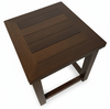 SE-Handcrafted Outdoor / Indoor End Table 19.0" x 18.0" Top 22.0 Height