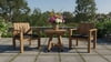 Handcrafted in USA, Outdoor Table, Unfinished Hardwood Red Oak 15" W X 14.5" L X 16.0" H